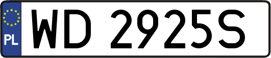 WD2925S