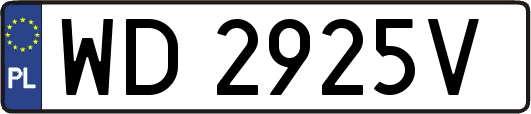 WD2925V