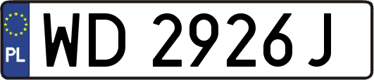 WD2926J