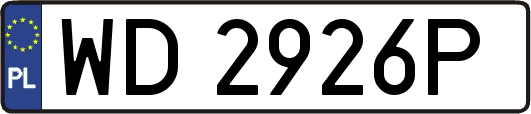 WD2926P