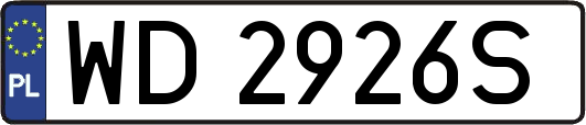 WD2926S