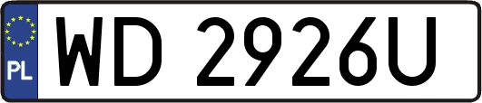 WD2926U