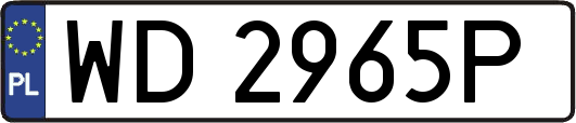 WD2965P