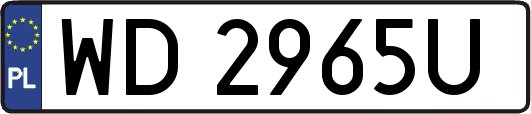 WD2965U