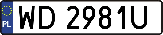WD2981U