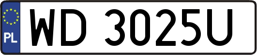 WD3025U