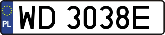 WD3038E