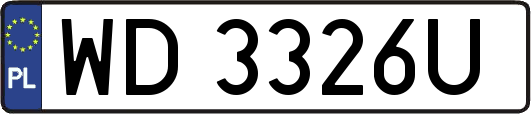 WD3326U
