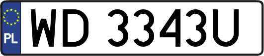 WD3343U