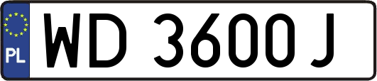 WD3600J