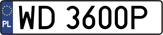 WD3600P