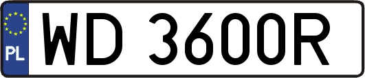 WD3600R