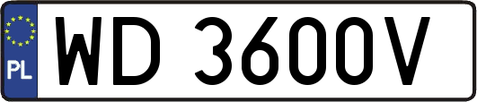 WD3600V
