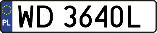 WD3640L