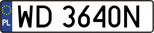 WD3640N