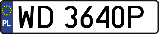 WD3640P
