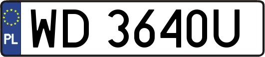 WD3640U