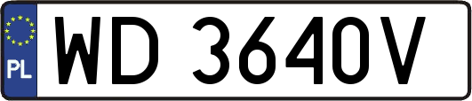 WD3640V