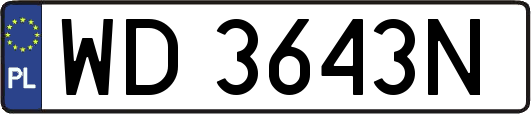 WD3643N