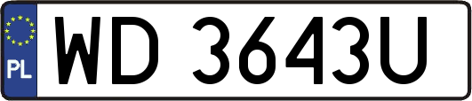 WD3643U