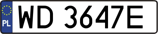 WD3647E
