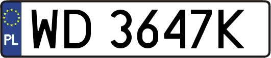 WD3647K
