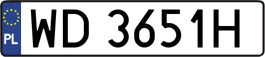 WD3651H