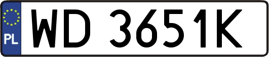 WD3651K