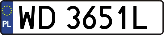 WD3651L