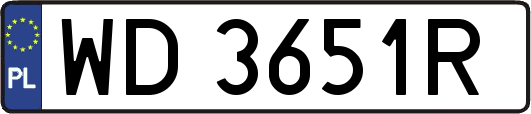 WD3651R