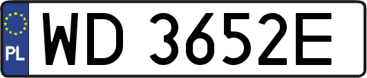 WD3652E