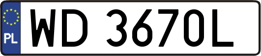 WD3670L