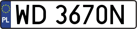 WD3670N