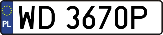 WD3670P
