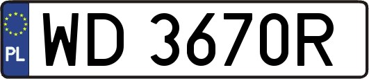 WD3670R