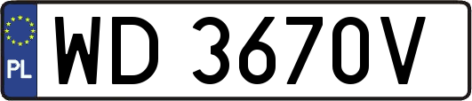 WD3670V