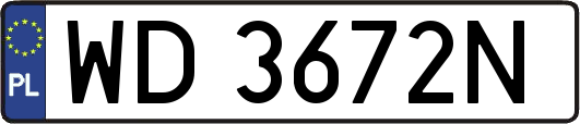 WD3672N