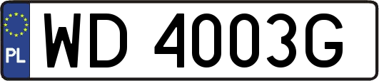 WD4003G