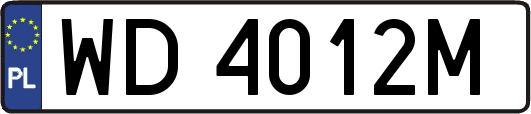 WD4012M