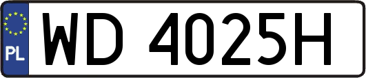 WD4025H