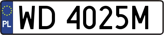 WD4025M