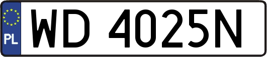 WD4025N