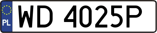WD4025P