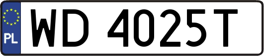 WD4025T