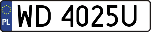 WD4025U