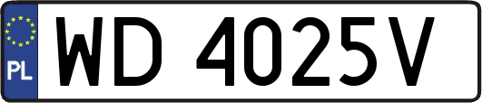 WD4025V