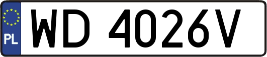 WD4026V