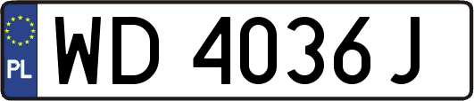 WD4036J