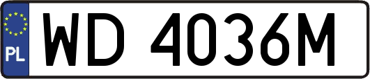 WD4036M