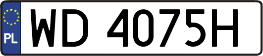 WD4075H